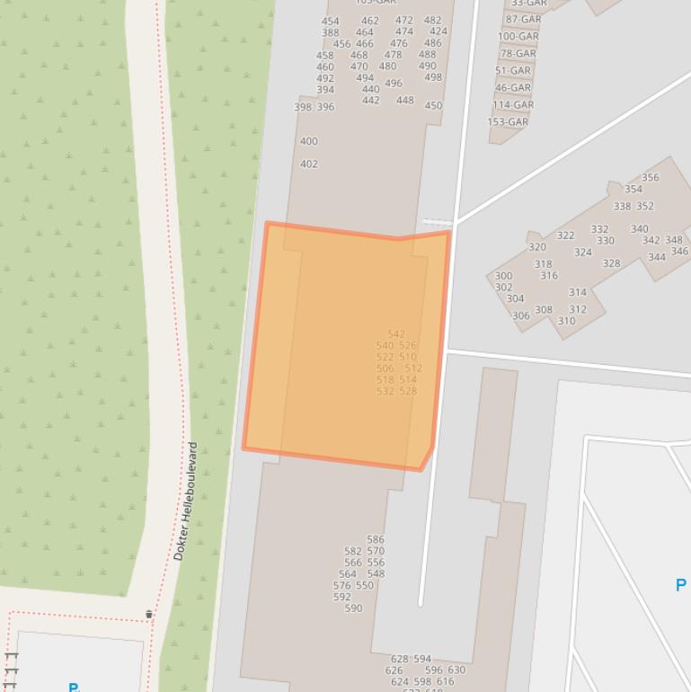 Kaart van postcodegebied 1931XJ.