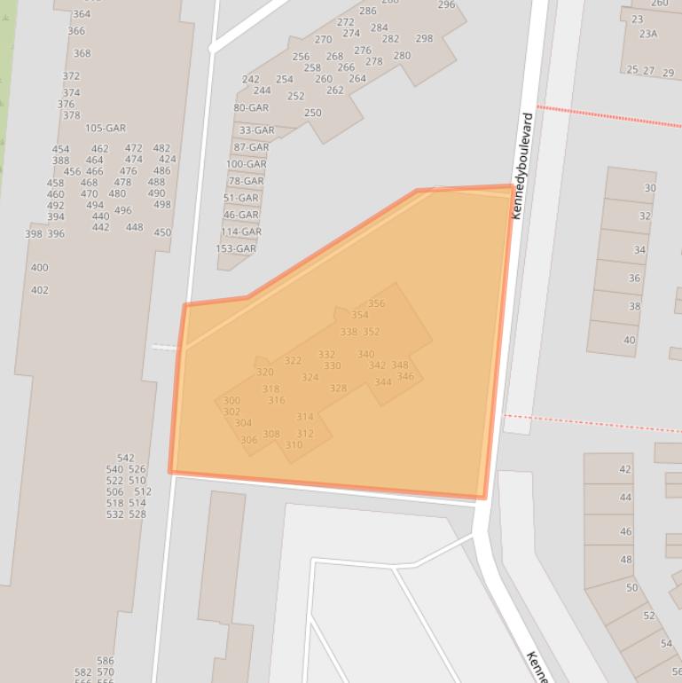 Kaart van postcodegebied 1931XR.