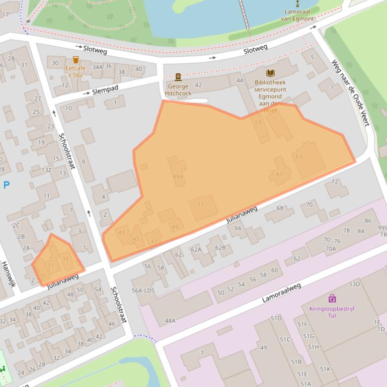 Kaart van postcodegebied 1934CE.