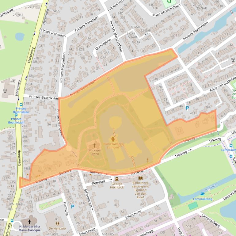Kaart van postcodegebied 1934CM.