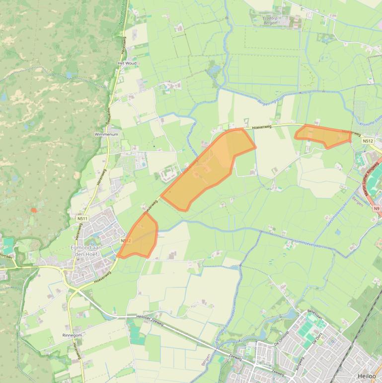 Kaart van postcodegebied 1934PM.