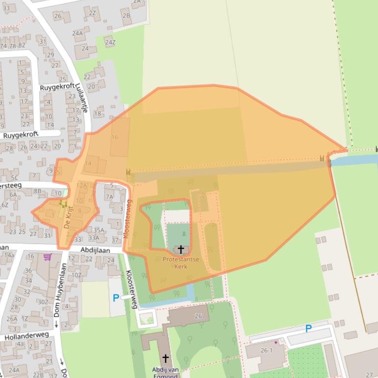 Kaart van postcodegebied 1935BL.