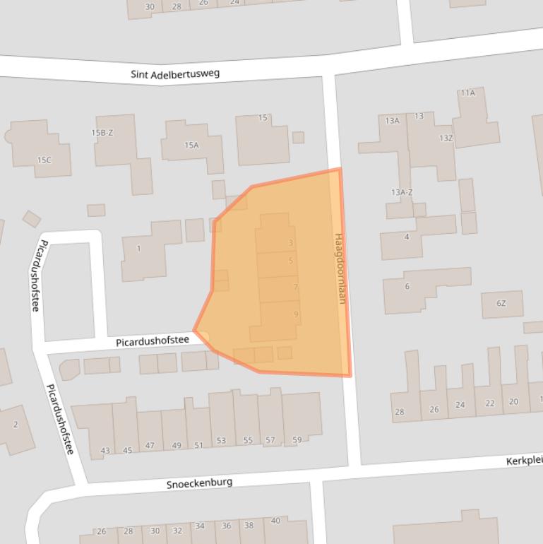 Kaart van postcodegebied 1935ES.