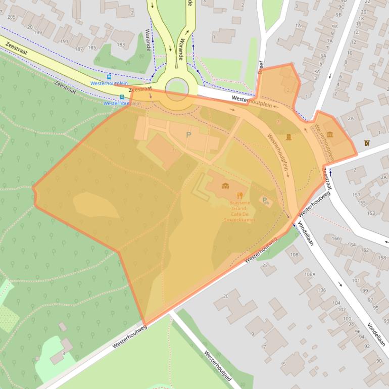 Kaart van postcodegebied 1943AA.