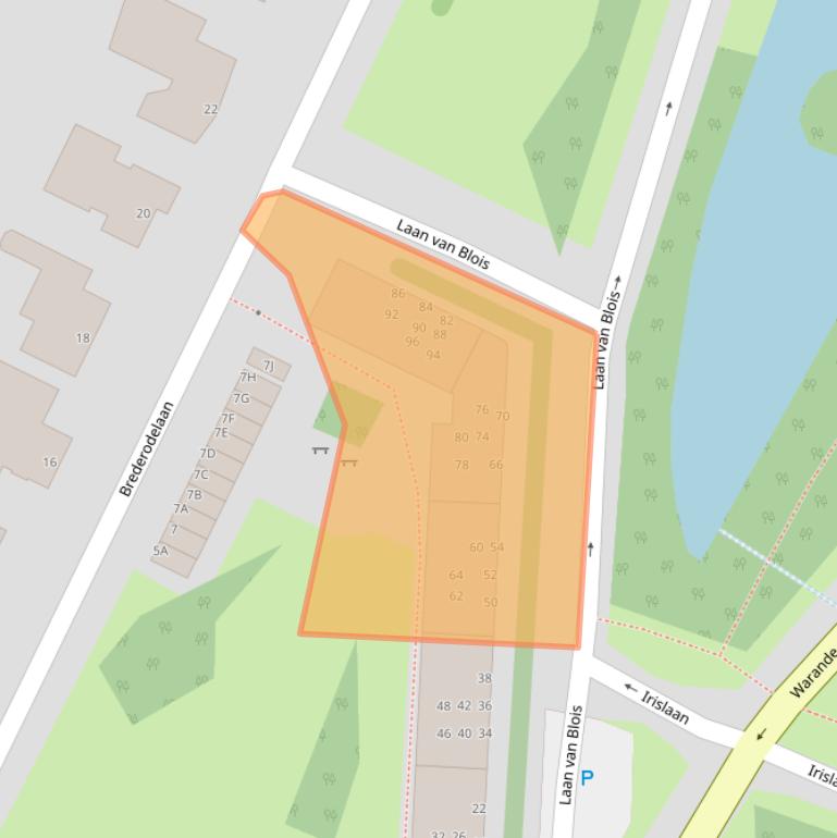 Kaart van postcodegebied 1943ML.