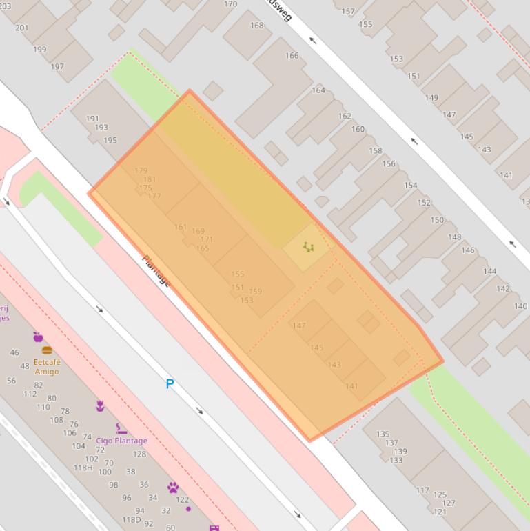 Kaart van postcodegebied 1944LW.