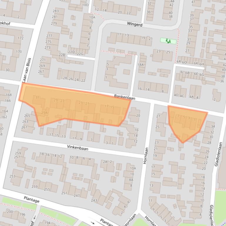 Kaart van postcodegebied 1944NJ.
