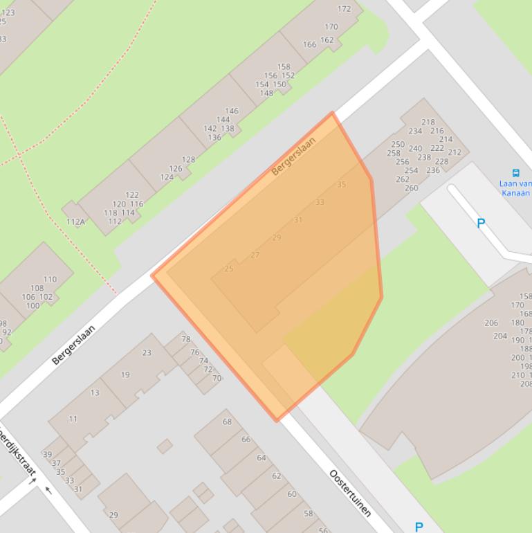 Kaart van postcodegebied 1944VL.