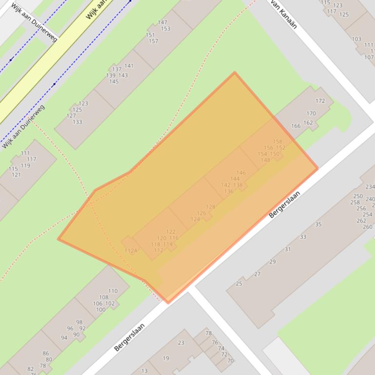 Kaart van postcodegebied 1944VR.