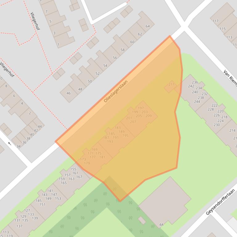 Kaart van postcodegebied 1945PE.