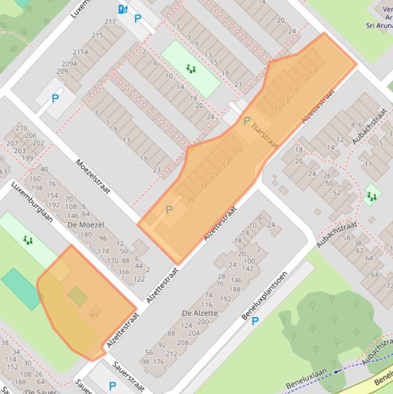 Kaart van postcodegebied 1946SK.