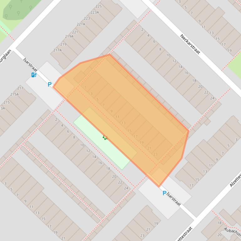 Kaart van postcodegebied 1946SM.