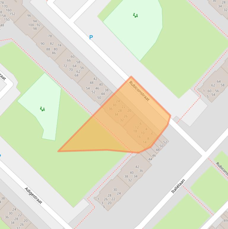 Kaart van postcodegebied 1946ZL.