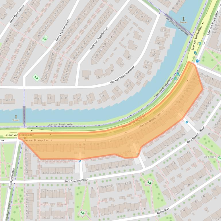 Kaart van postcodegebied 1948AR.