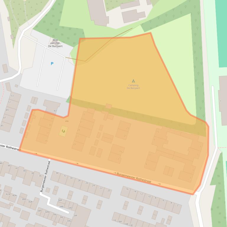 Kaart van postcodegebied 1949CB.