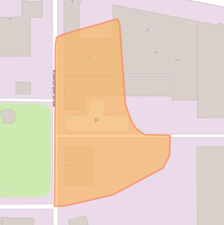 Kaart van postcodegebied 1951AL.