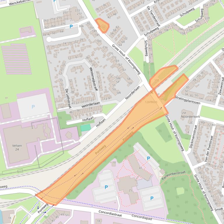 Kaart van postcodegebied 1951GV.