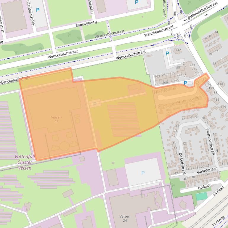 Kaart van postcodegebied 1951HG.