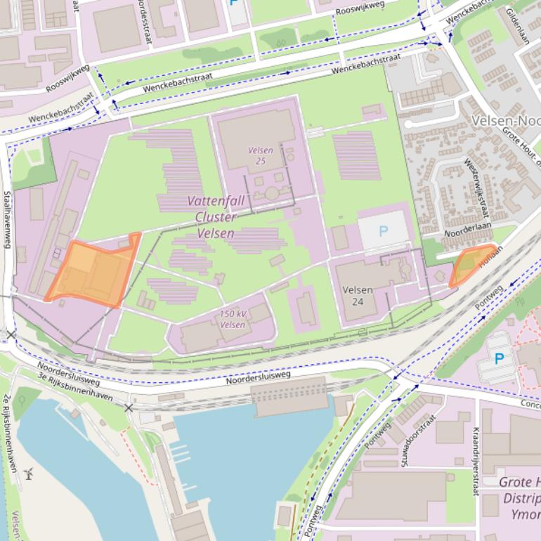 Kaart van postcodegebied 1951HJ.