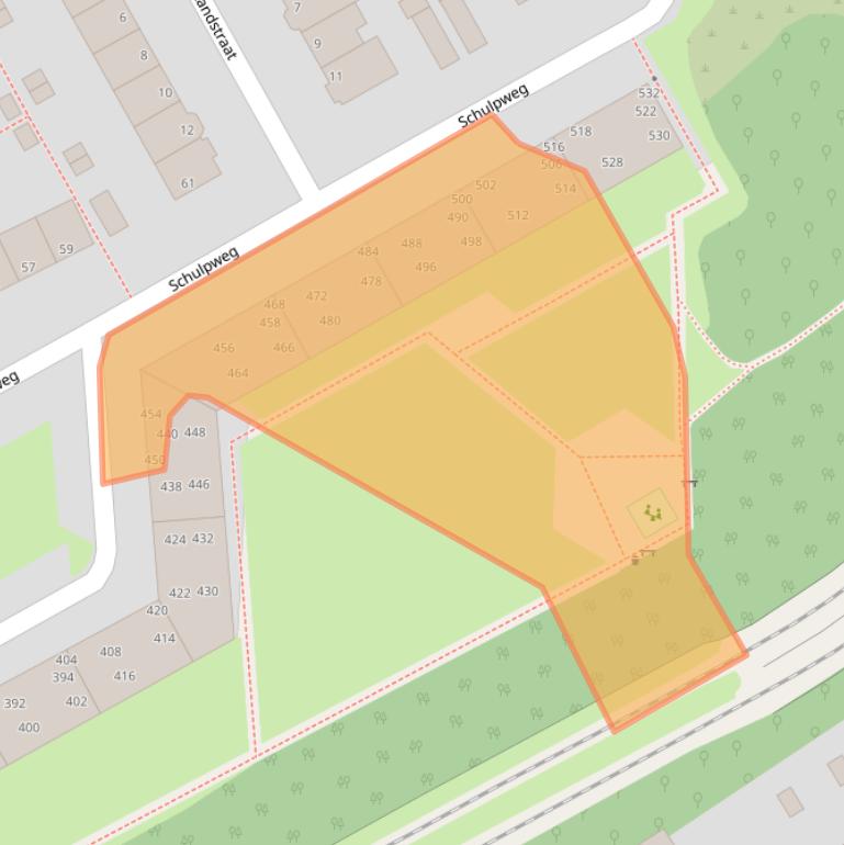 Kaart van postcodegebied 1951JJ.