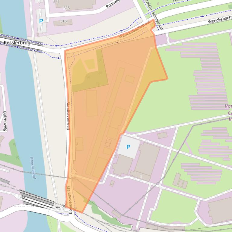 Kaart van postcodegebied 1951JM.