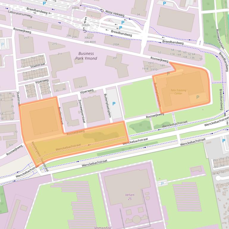 Kaart van postcodegebied 1951MH.