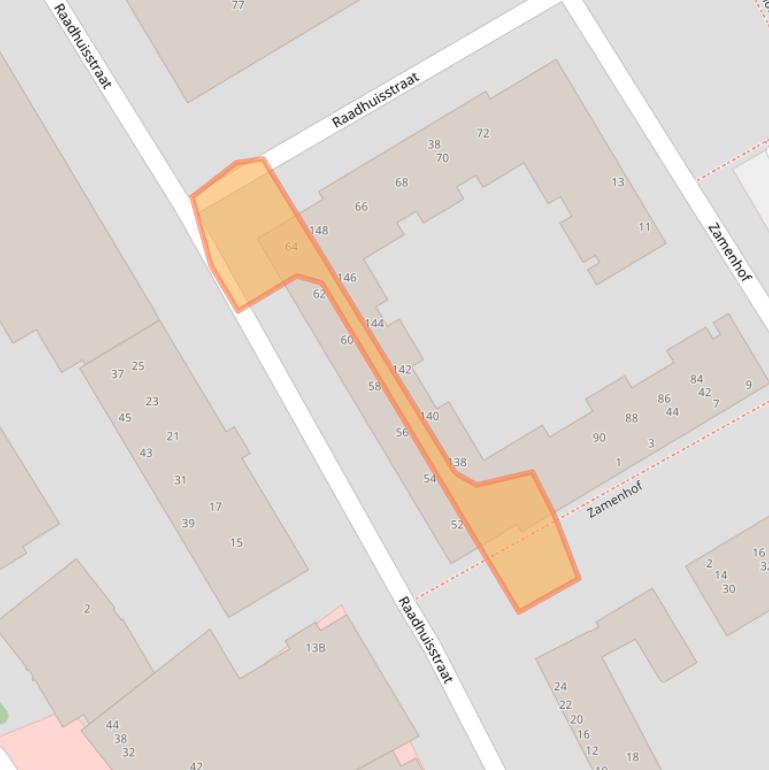 Kaart van postcodegebied 1961GH.