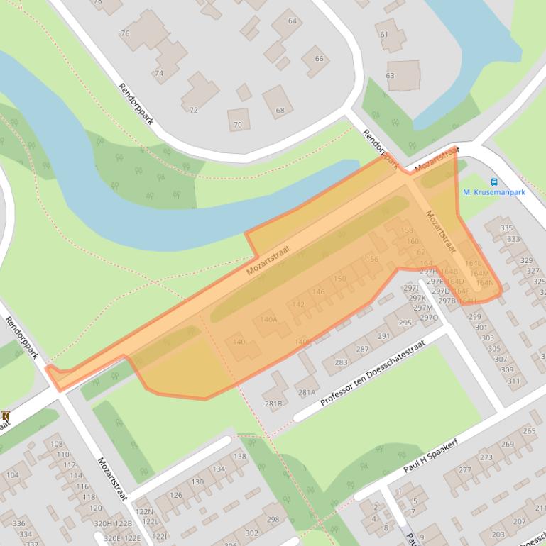 Kaart van postcodegebied 1962AG.