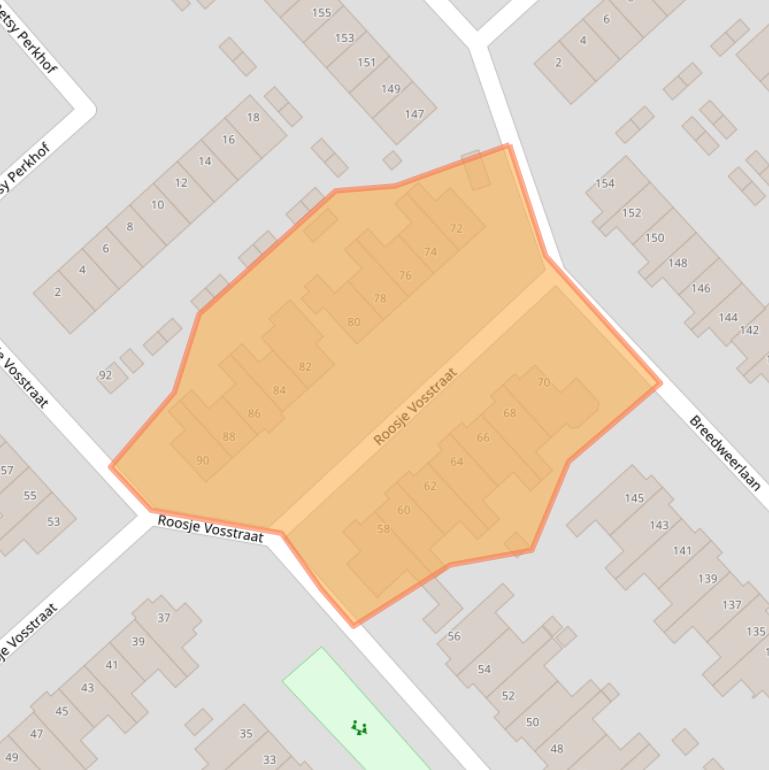 Kaart van postcodegebied 1963CT.