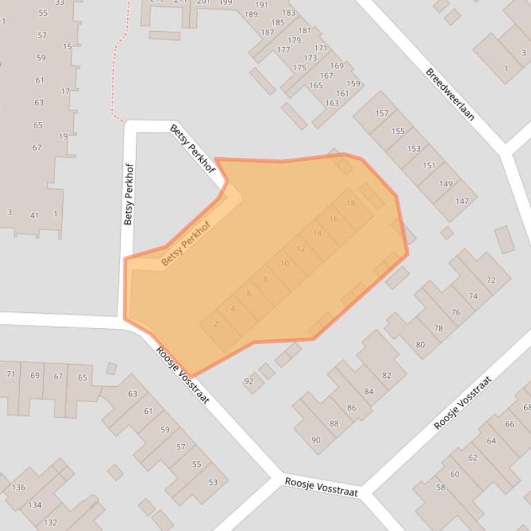 Kaart van postcodegebied 1963CV.