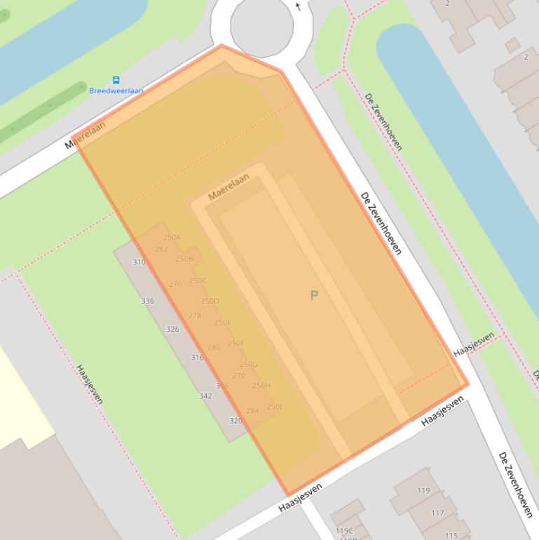 Kaart van postcodegebied 1963KJ.