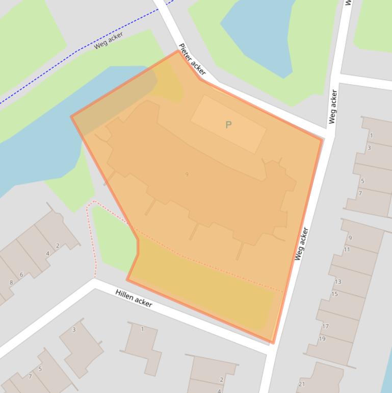 Kaart van postcodegebied 1965SN.