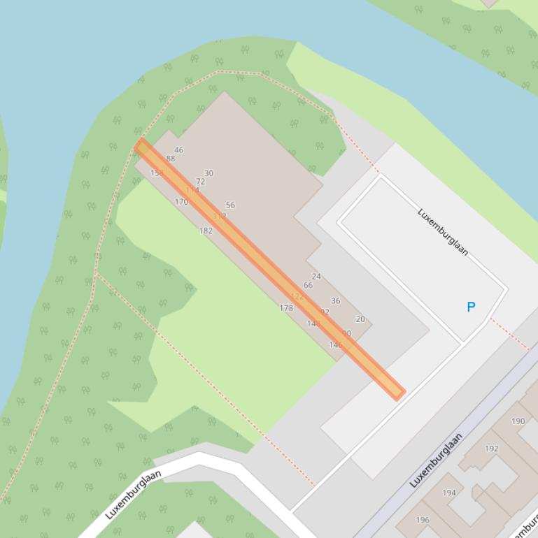 Kaart van postcodegebied 1966NC.