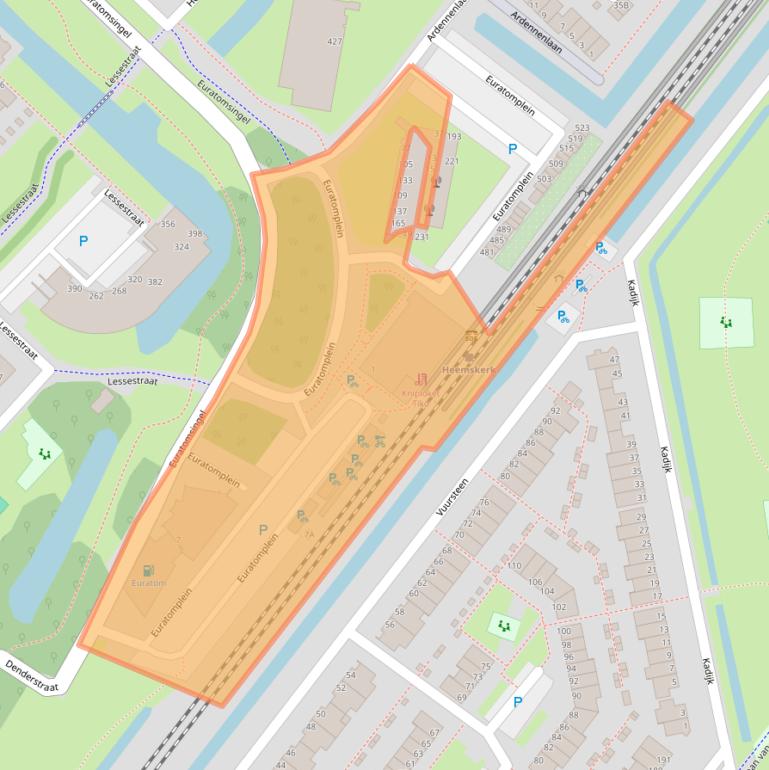 Kaart van postcodegebied 1966SP.