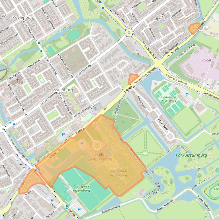 Kaart van postcodegebied 1967NG.
