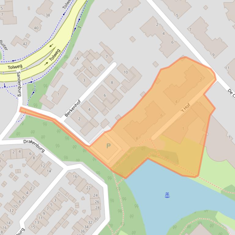 Kaart van postcodegebied 1967NL.