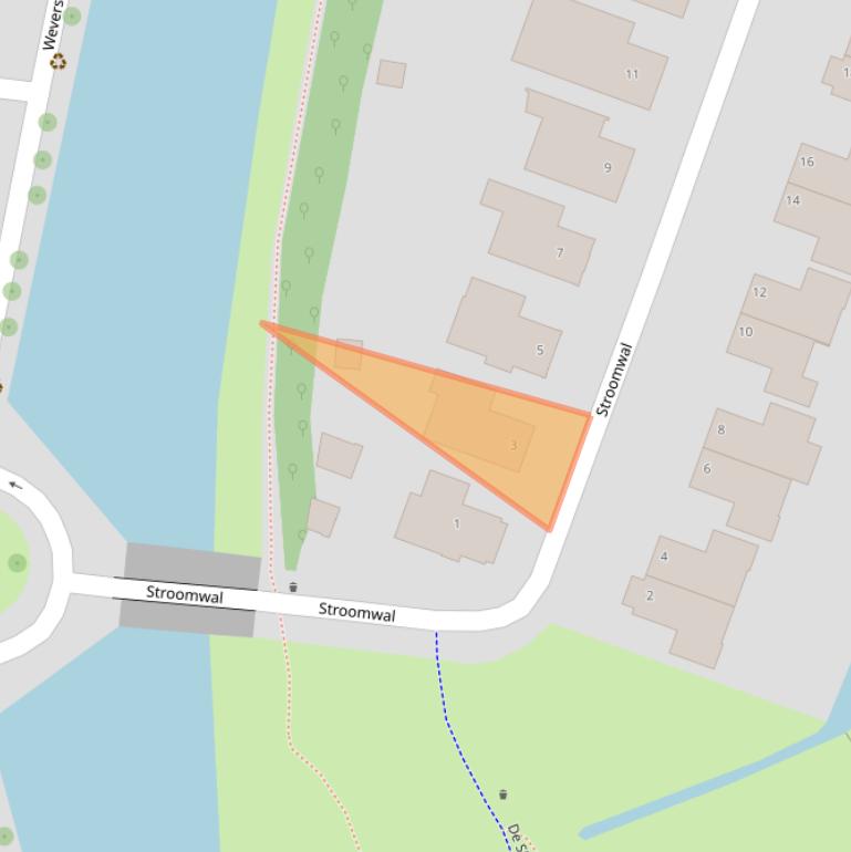 Kaart van postcodegebied 1969JK.