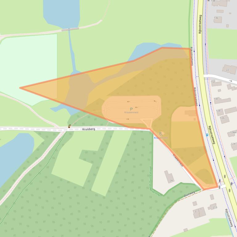 Kaart van postcodegebied 1969LR.