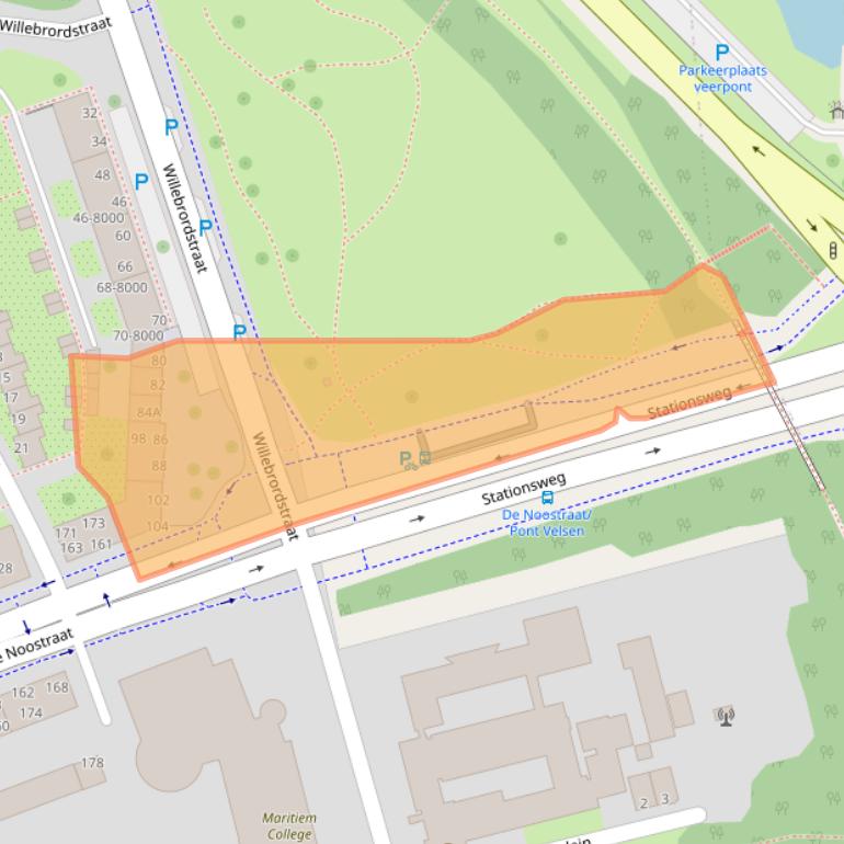 Kaart van postcodegebied 1971DE.