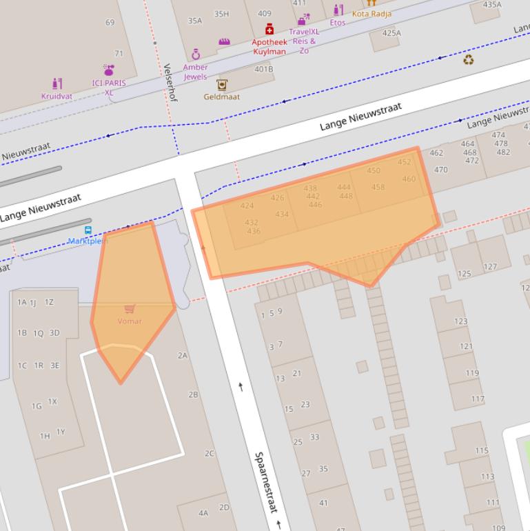 Kaart van postcodegebied 1971GH.