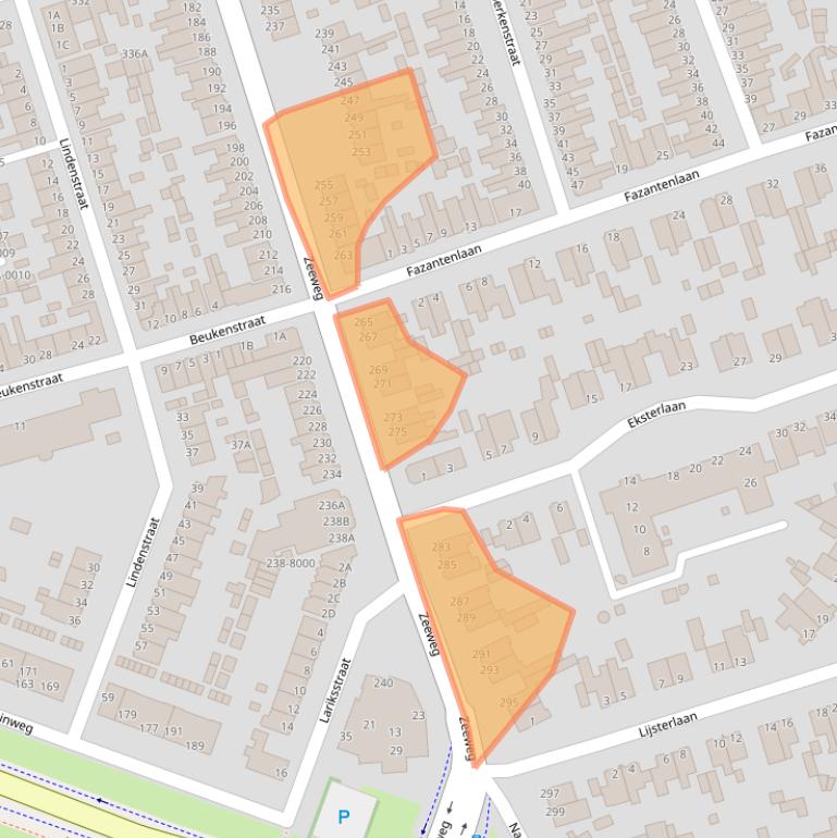 Kaart van postcodegebied 1971HD.
