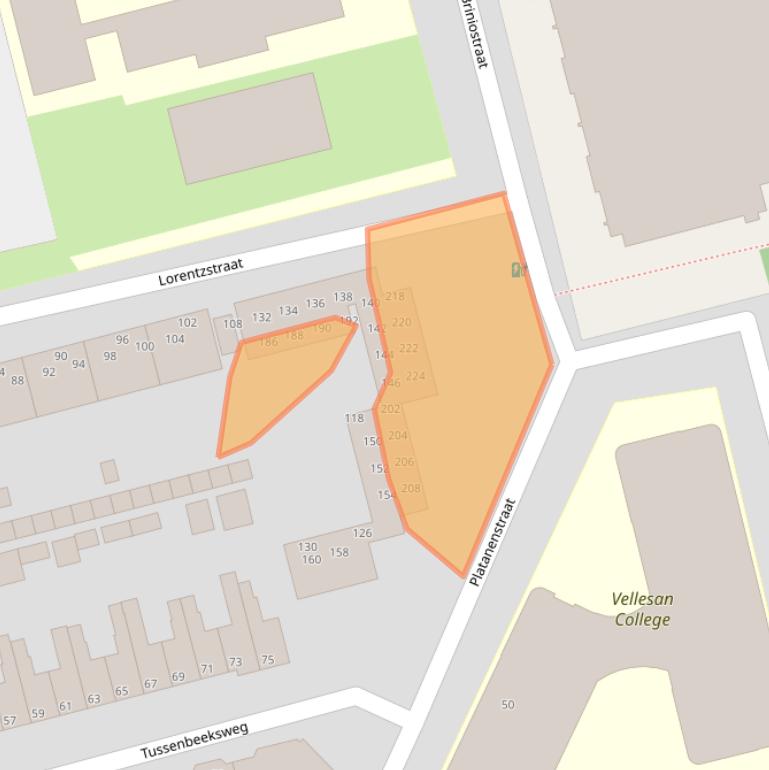 Kaart van postcodegebied 1971HX.