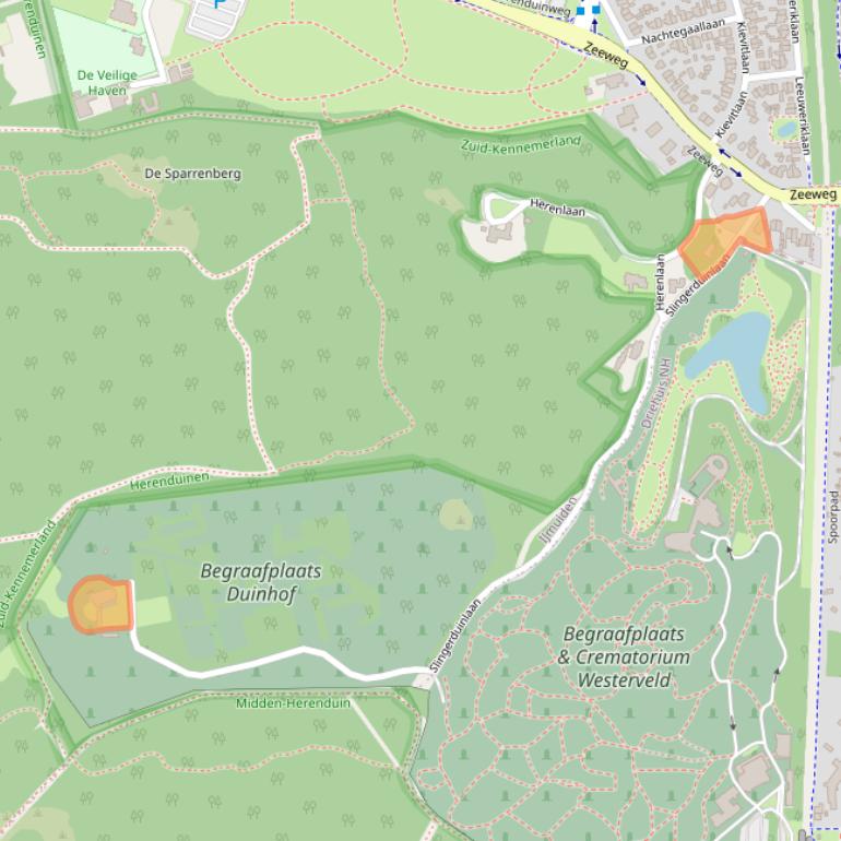 Kaart van postcodegebied 1971JT.