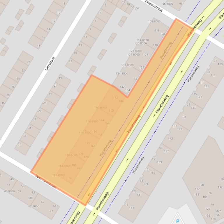 Kaart van postcodegebied 1973BK.