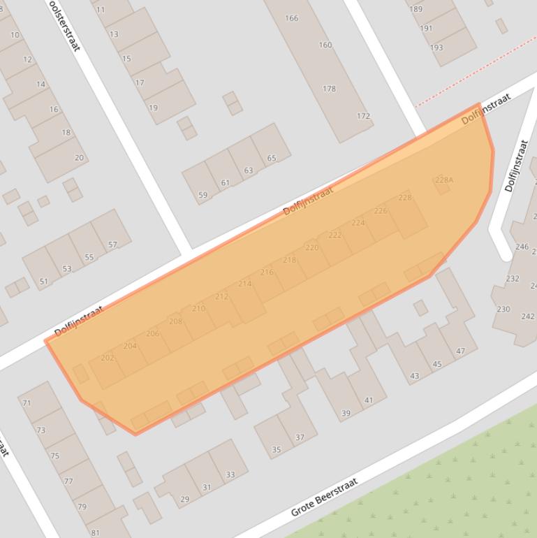 Kaart van postcodegebied 1973ZL.