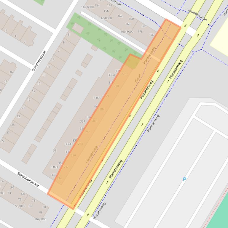 Kaart van postcodegebied 1974BN.
