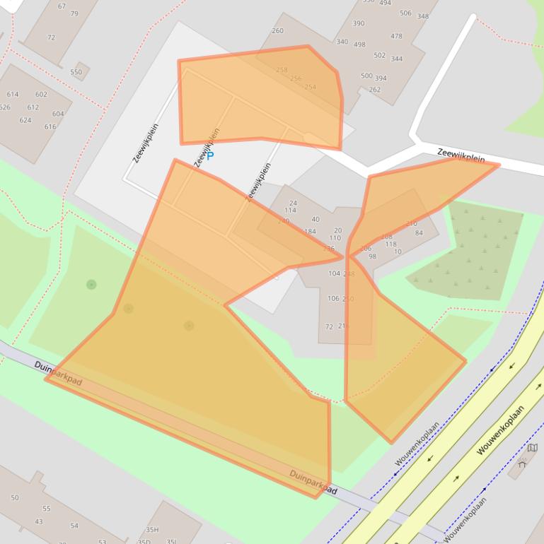 Kaart van postcodegebied 1974PK.