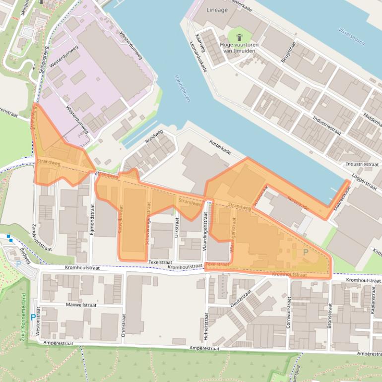 Kaart van postcodegebied 1976BS.
