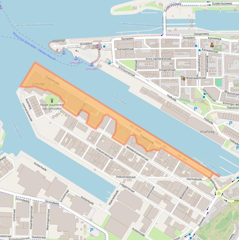 Kaart van postcodegebied 1976CB.