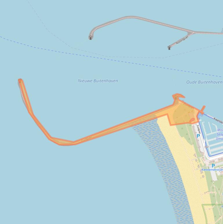 Kaart van postcodegebied 1976ES.